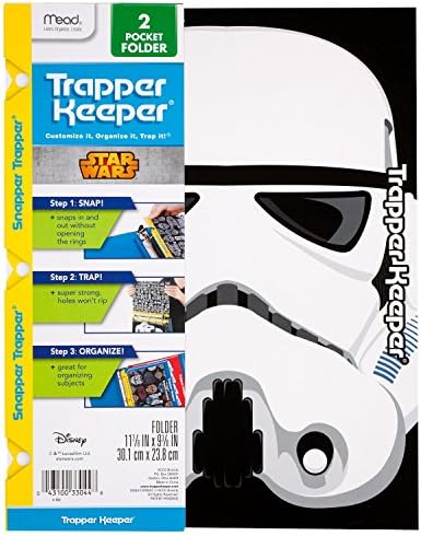 Trapper Keeper Limited Edition Star Wars 2-pocket Folders By Mead,(pack of 3) Assorted