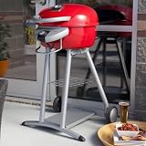 320 Sq. Inch Electric Grill Finish: Salsa Red