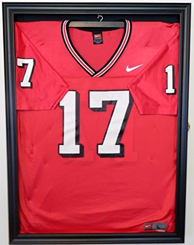 Football Jersey Display Case Shadow Box. Must See!!!!