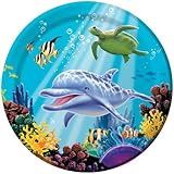 Creative Converting Ocean Party 8 Count Paper Dinner Plates