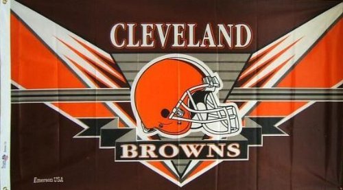E11A Cleveland Browns 3'x5' Heavy Duty Flag