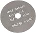Apple Archery Thin Graphite Coated Saw Blades