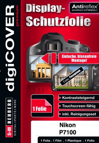 digiCOVER antireflex Displayschutzfolie passgenau f&uuml;r Nikon Coolpix P7100 Preisvergleich