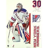 NEW YORK RANGERS HENRIK LUNDQVIST OFFICIAL WALL CAR DECAL SET (4)