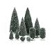 Department 56 Village Bag-O-Frosted Topiaries