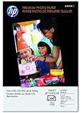 HP Premium Photo Paper, Glossy (100 Sheets, 4 x 6 Inches with Tab)