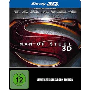 Man of Steel - Limited Collectors Ed. (Steelbook) [Blu-ray] [Import allemand]