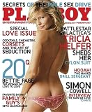 Playboy Magazine February 2007-Battlestar Galactica's Tricia Helfer Shreds Her Suit (Secrets of the Male SEX drive-Bettie Page 20 Q, Inteview with SIMON COWELL, Special LOVE Issue)
