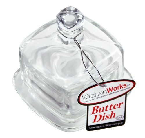 Honest Glass Butter Dish