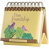 DaySpring True Friendship, DayBrightener Perpetual Flip Calendar, 366 Days of Inspiration (48504)
