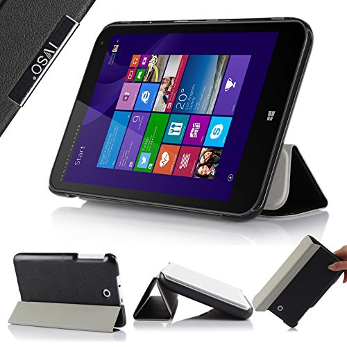 IVSO HP Stream 7 Case - Ultra Lightweight Slim Smart Cover Case-(Lifetime warranty)-will only fit HP Stream 7 Windows 8.1 Tablet (Black)