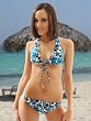 SALE Hot Halter Bikini Swimsuit floral Print Juniors Swimwear Sizes L