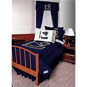 St. Louis Rams Twin Size Bed skirt