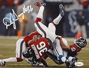 Signed D.J. Swearinger Photograph - 8x10 Flip Over W - JSA Certified - Autographed NFL Photos