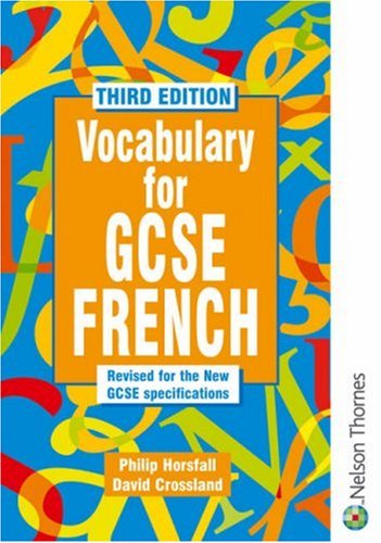 City Travel Guides Discounted  Books : Vocabulary for GCSE French 3rd Edition