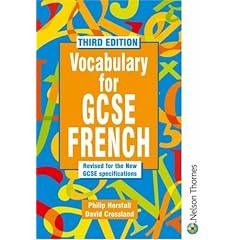 Vocabulary for GCSE French 3rd Edition