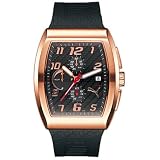 Puma Acceleration Analog Watch - Black Face with Rose Gold Accents - PU129F7.0210.927 by Puma