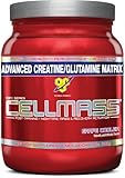 BSN Cellmass Creatine Post-Training NightTime Mass and Recovery Activator, GrapeCooler, 1.76  Pound