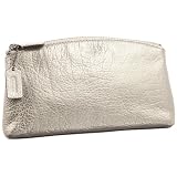 [コーチ] COACH 公式 レガシー メタリック レザー ラージ コスメティック ケース