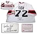 Carlton Fisk Chicago White Sox MLB Hand Signed Authentic Mitchell and Ness Home White Baseball Jerse