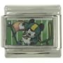 Animal Disney Mickey Mouse Football Licensed Italian Charms Bracelet Link