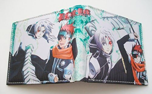 Japan Anime D Gray Man Bi Fold Pink Multi Compartment Wallet