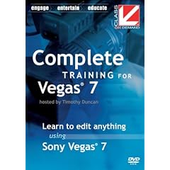 Class on Demand: Complete Training for Sony Vegas: Sony Vegas Editing Software Educational Training Tutorial DVD Class on Demand: Complete Training for Sony Vegas: Sony Vegas Editing Software Educational Training Tutorial DVD