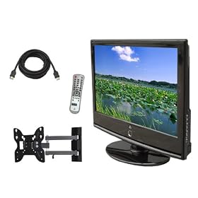 Click here to buy Pyle Home Complete TV Package - 22 Hi-Definition LCD Flat Panel Color TV + Flat Panel... by GSI.