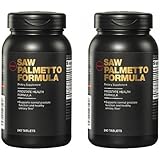 GNC Men's Saw Palmetto Formula 2 Bottles each of 240 Tablets