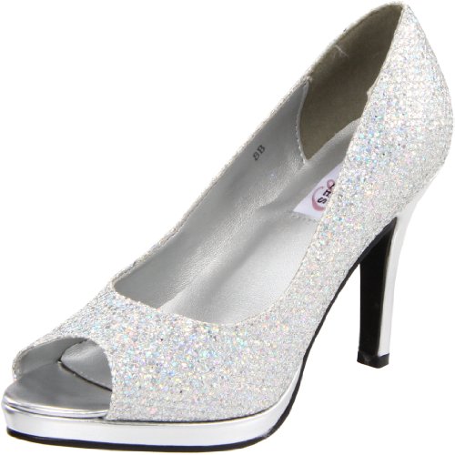 Dyeables Women's Sari Platform Pump