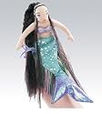 Mermaid Finger Puppet - Brown Hair [Toy]