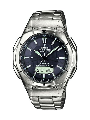 Casio Herren-Armbanduhr Funk-Solar-Kollektion WVA-620DE-1AVER Preisvergleich