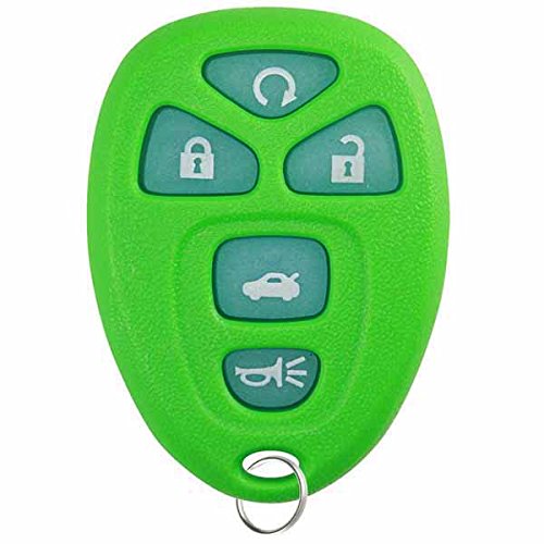 KeylessOption Glow in the Dark Replacement Keyless Entry Remote Control Key Fob Compatible with 22733524 - Green