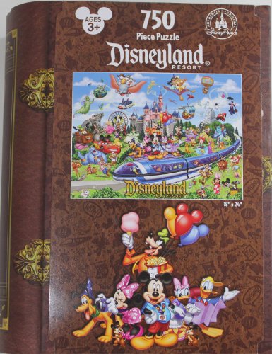 Detail image Disneyland Resort 750 Piece Puzzle - Disney Parks Exclusive & Limited Availability