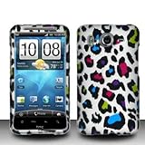 Electromaster(TM) Brand - Colorful Leopard Rubberized Design Crystal Hard S ....