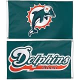 Wincraft Miami Dolphins 3x5 Double Sided Flag