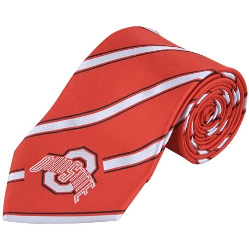 Ohio State Buckeyes Collegiate Woven Polyester Necktie