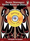 Pacific Northwest Native American Designs CD-ROM and Book