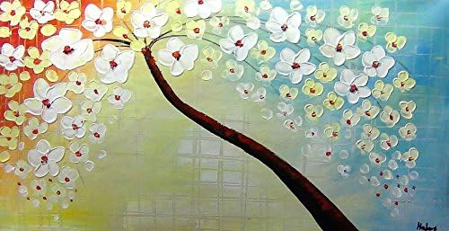 Original Painting Oil Painting Flower Painting Contemporary Artwork Modern Art Canvas Art Impasto Texture Palette Knife Oil Painting Impressionism Wall Art Canvas Painting