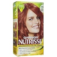 Garnier Nutrisse Hair Color: Hot Tamale - Auburn Blonde ...