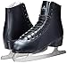 American Athletic Shoe Men's Tricot Lined Figure Skates, Black, 8 (55208)