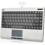 Adesso 2.4 GHz RF Wireless SlimTouch Mini Keyboard with Touchpad (WKB-4000US)