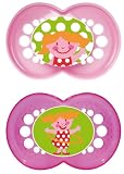 Produkt-Bild: MAM 706022 - Original Silikon 16+, Schnuller, f&uuml;r M&auml;dchen, Doppelpack, farblich sortiert - BPA frei