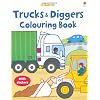 Trucks and Diggers (Usborne First Colouring Books)