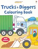 Trucks and Diggers (Usborne First Colouring Books) (Usborne Colouring Books)