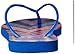 Havaianas Women's Slim Tribal Flip Flop, Blue Star, 39 BR/9-10 M US