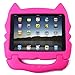 HDE Kids Light Weight Shock Proof Animal Case for iPad Air (Pink Cat)