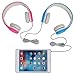 Snug Play+ Kids Headphones Volume Limiting and Audio Sharing Port (Pink)