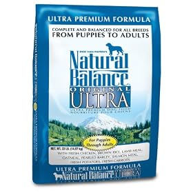 Natural Balance Ultra Premium Formula for Dogs, 33-Pound Bag