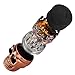Golden Bell Herb Spice Coffee Grinder Crown Skull - Red Bronze